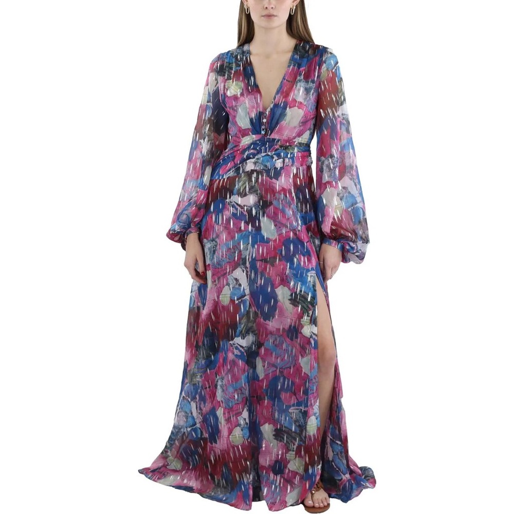 ADRIENNE LANDAU
Women's High-Slit Deep-V-Neck Gown Size - 16 - Picture 8 of 12